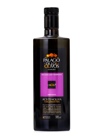 Palacio de los Olivos Arbosana Botella de vidrio 500 ml. - Oliva Oliva