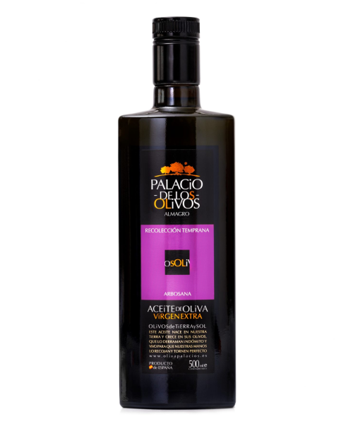 Palacio de los Olivos Arbosana Botella de vidrio 500 ml. - Oliva Oliva
