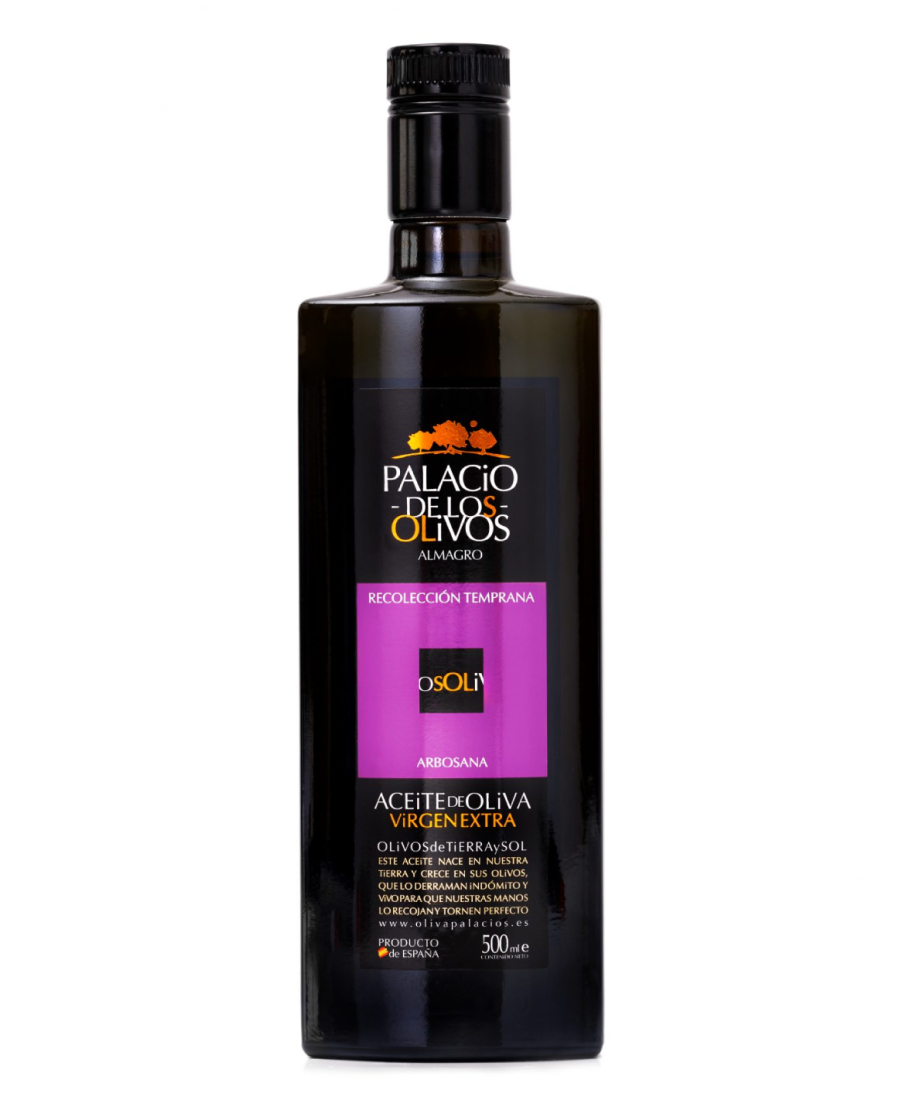 Palacio de los Olivos Arbosana Glasflasche 500 ml. - Oliva Oliva
