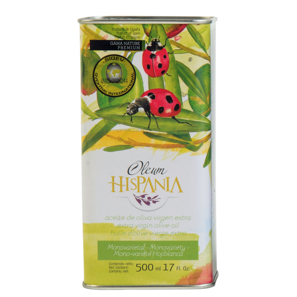 Oleum Hispania Nature Premium Hojiblanca Blechdose 500 ml - Oliva Oliva
