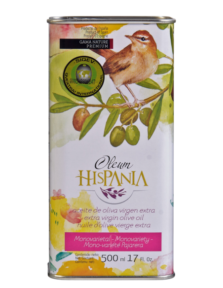 Oleum Hispania Nature Premium Pajarera Bidon 500 ml. - Oliva Oliva