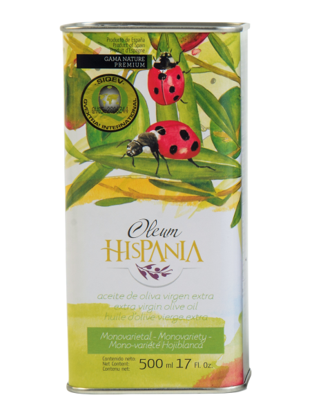 Oleum Hispania Nature Premium Hojiblanca Bidon 500 ml. - Oliva Oliva