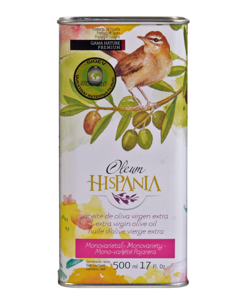 Oleum Hispania Nature Premium Pajarera Lata 500 ml. - Oliva Oliva