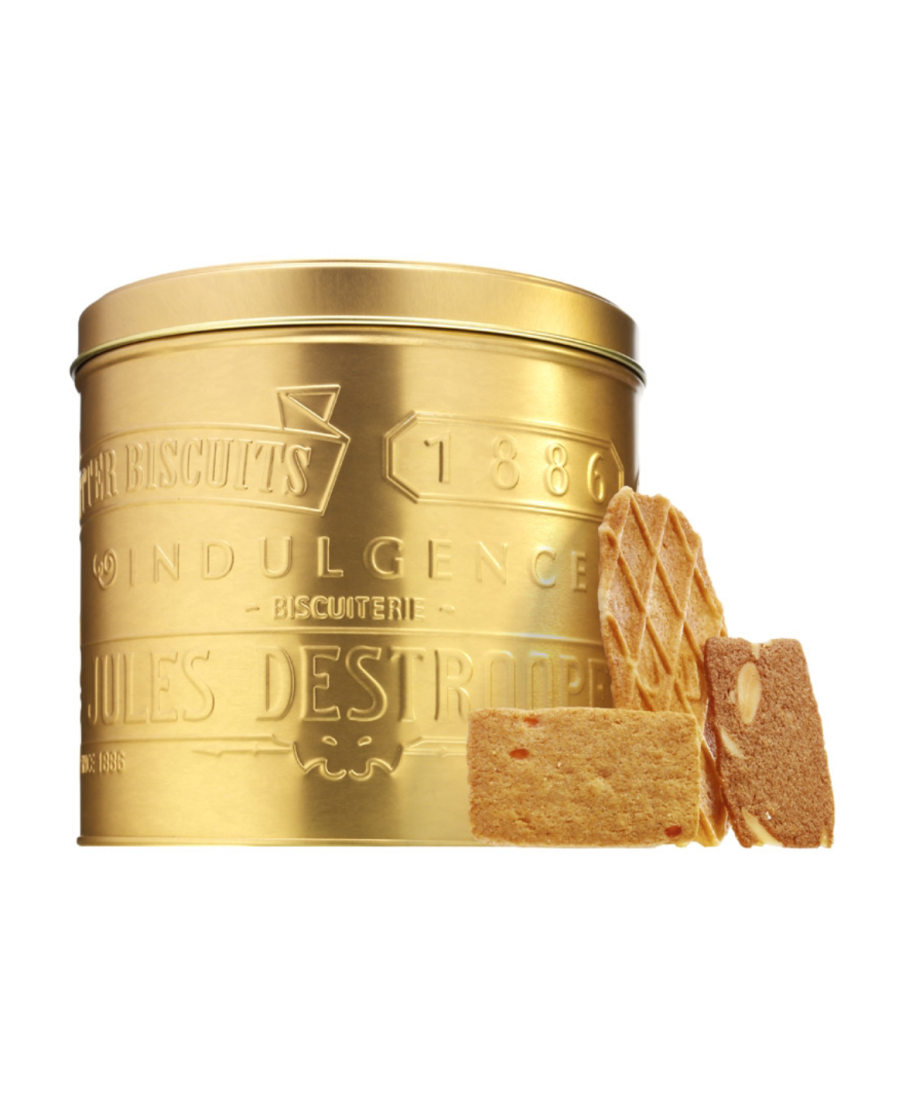 Jules Destrooper Jules' Tin Gold Surtido de galletas - Oliva Oliva
