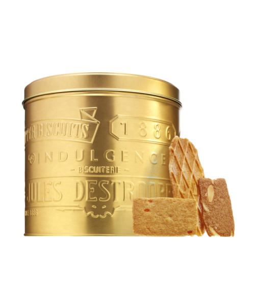 Jules Destrooper Jules' Tin Gold Surtido de galletas - Oliva Oliva