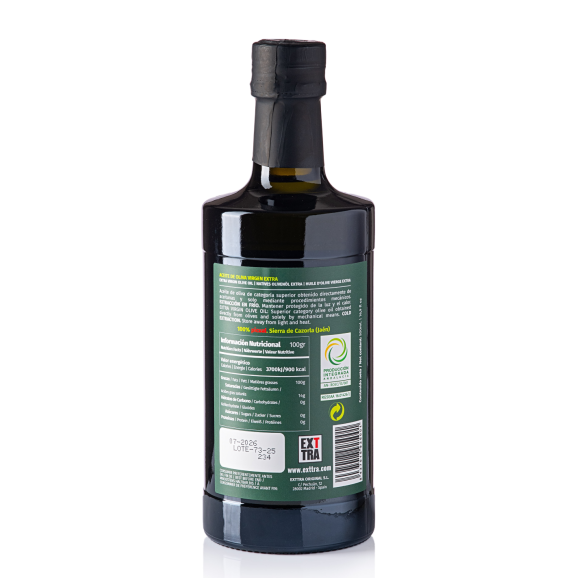 Exttra Picual Botella de vidrio 500 ml. - Oliva Oliva