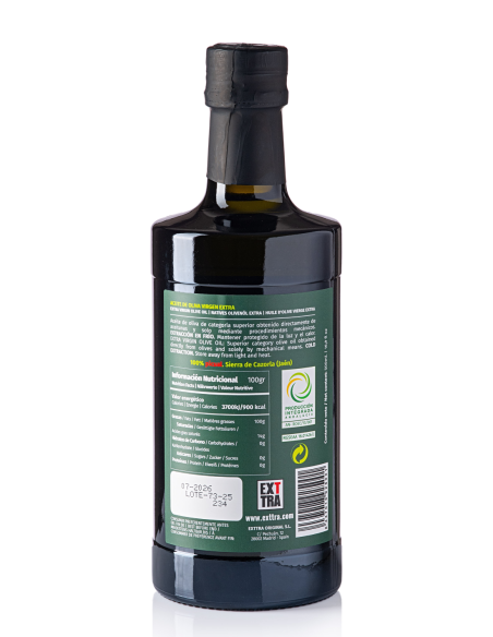 Exttra Picual Botella de vidrio 500 ml. - Oliva Oliva