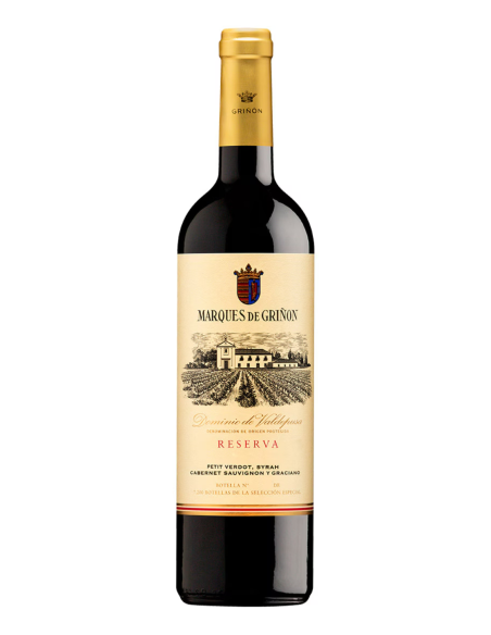 Marqués de Griñón Red Wine Reserve 2017 QDO Dominio de Valdepusa 750 ml.