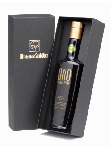 Parqueoliva Serie Oro Étui + Bouteille en verre 500 ml. - Oliva Oliva