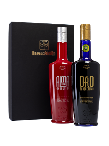 Estuche Parqueoliva Serie Oro y Almaoliva Arbequina - Oliva Oliva