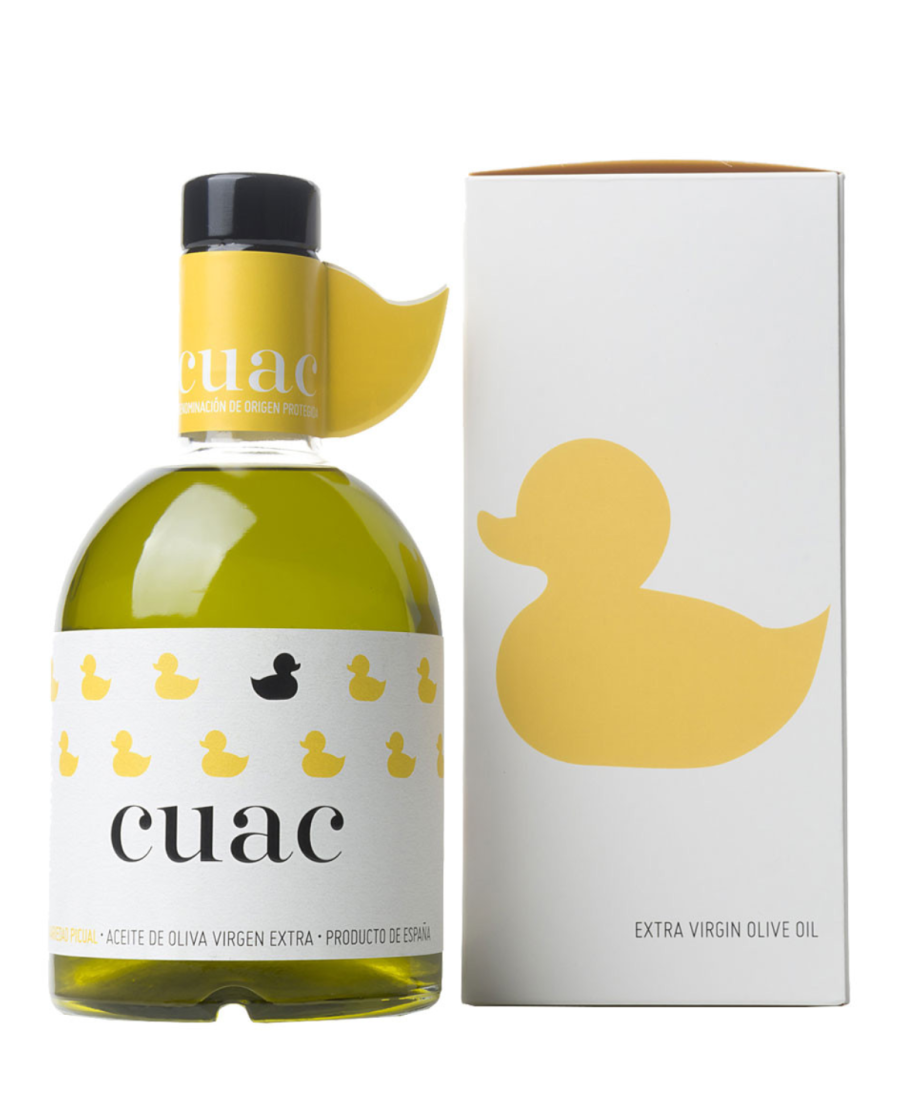 CUAC Picual Glasflasche 500 ml. - Oliva Oliva