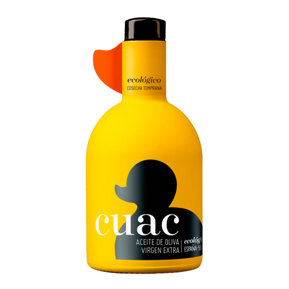 CUAC Ecológico Botella de vidrio 500 ml. - Oliva Oliva
