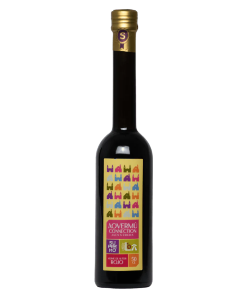 Supremo AOVERMÚ Rojo Botella de vidrio 500 ml. - Oliva Oliva