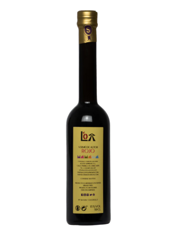 Supremo AOVERMÚ Rot Glasflasche 500 ml. - Oliva Oliva 2