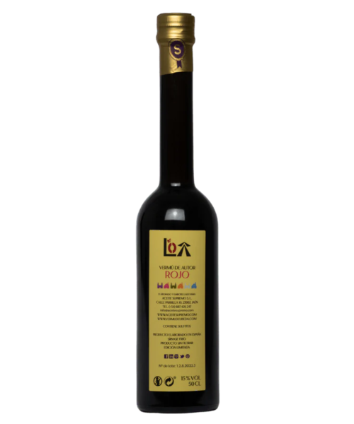 Supremo AOVERMÚ Rouge Bouteille en verre 500 ml. - Oliva Oliva