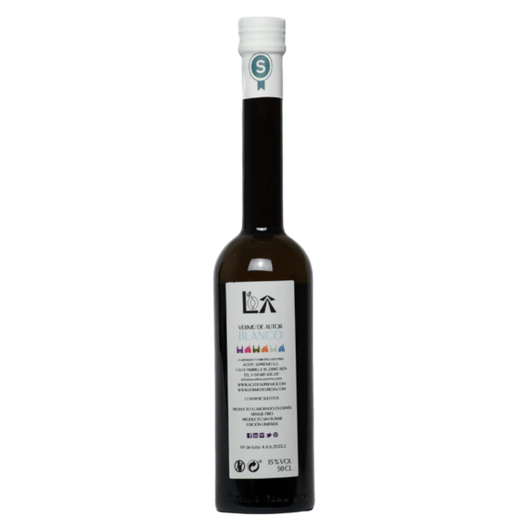 Supremo AOVERMÚ Blanc Bouteille en verre 500 ml. - Oliva Oliva