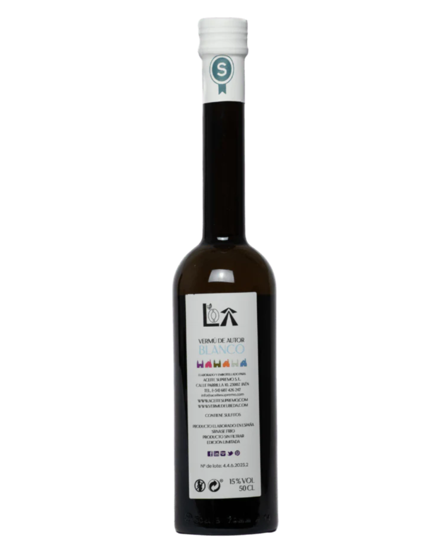 Supremo AOVERMÚ Blanco Botella de vidrio 500 ml. - Oliva Oliva