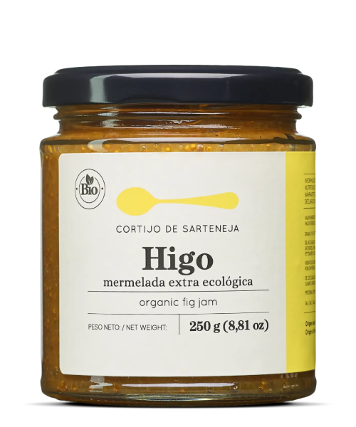 Cortijo de Sarteneja Bio-Feigenkonfitüre Glas 250 gr. - Oliva Oliva