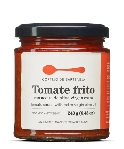 Cortijo de Sarteneja Salsa de tomate frito Tarro 240 gr. - Oliva Oliva