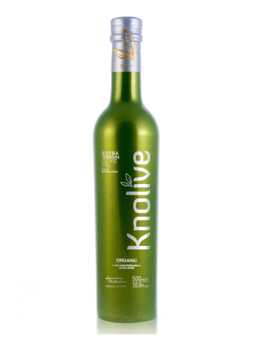 Knolive Organic Bouteille en verre 500 ml. - Oliva Oliva