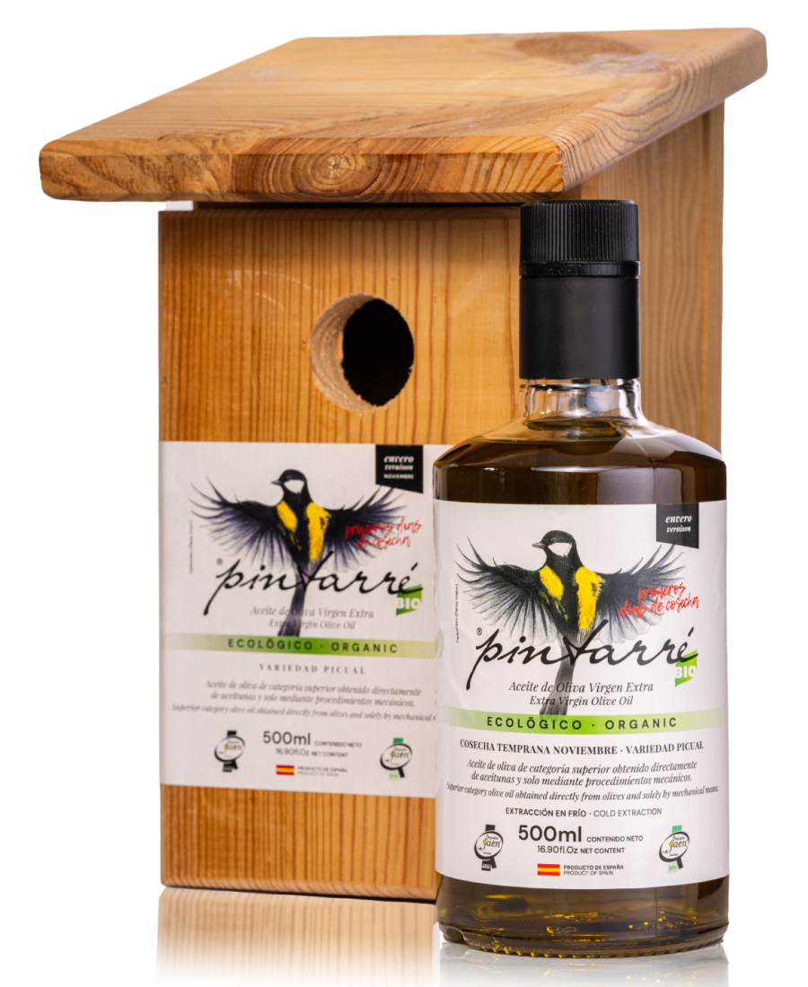 Pintarré Nest 30ø mit 1 Glasflasche 500 ml. - Oliva Oliva