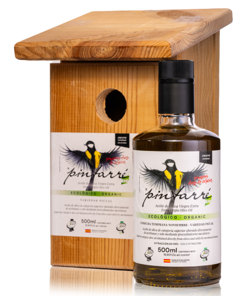 Pintarré Nest 30ø with 1 Glass bottle 500 ml. - Oliva Oliva