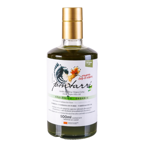 Pintarré Ungefiltertes BIO Frühe Ernte 500 ml. - Oliva Oliva