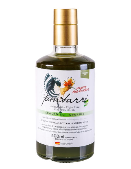 Pintarré Ungefiltertes BIO Frühe Ernte 500 ml. - Oliva Oliva