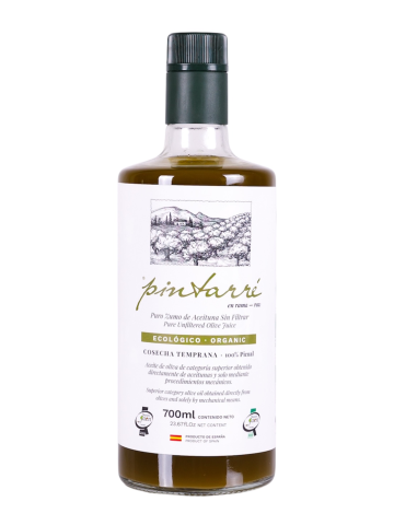 Pintarré Unfiltered BIO Early Harvest 700 ml. - Oliva Oliva