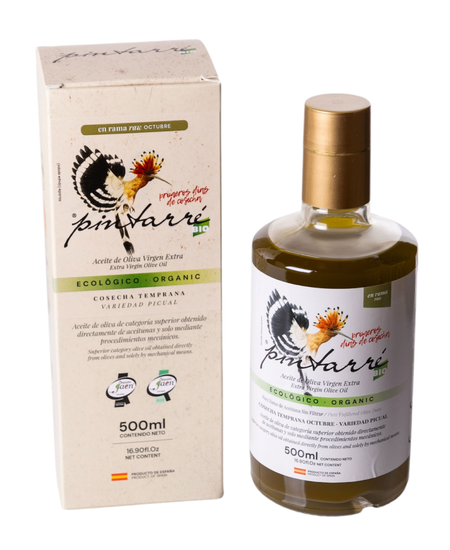 Pintarré Unfiltered BIO Early Harvest Case 500 ml. - Oliva Oliva