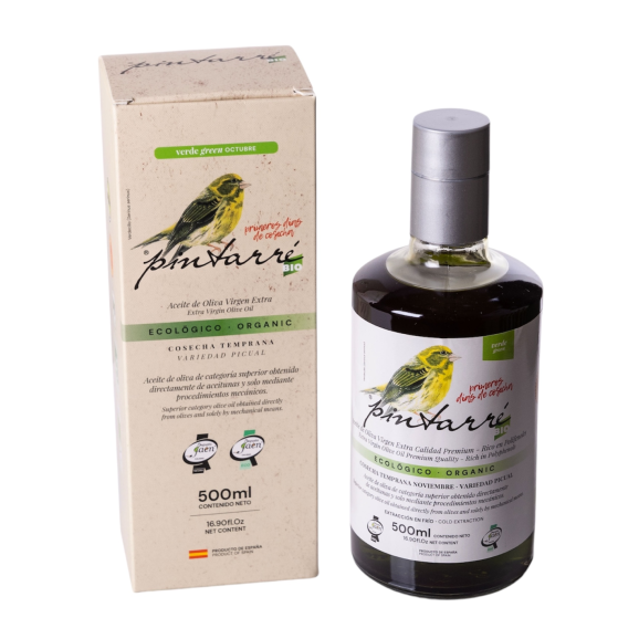 Pintarré Grün BIO Frühe Ernte Etui 500 ml. - Oliva Oliva