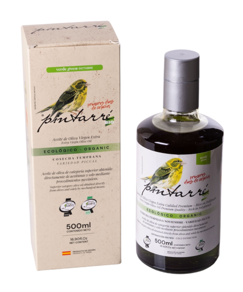 Pintarré Verde BIO Cosecha Temprana Estuche 500 ml. - Oliva Oliva