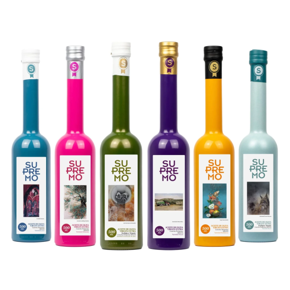 Supremo Set 6 Varieties Pack 6x500 ml. - Oliva Oliva