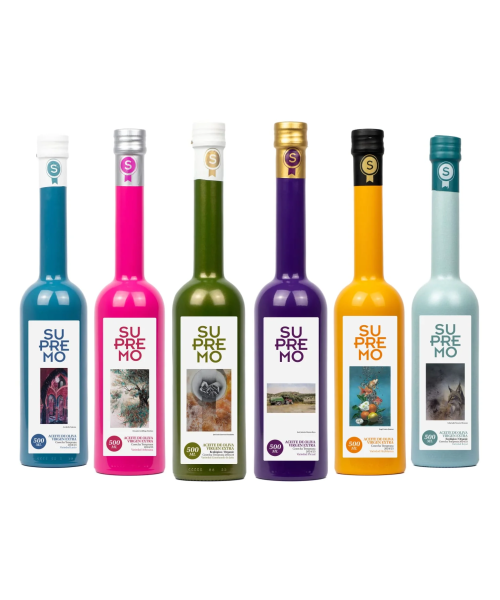 Supremo Set 6 Variedades Pack 6x500 ml. - Oliva Oliva