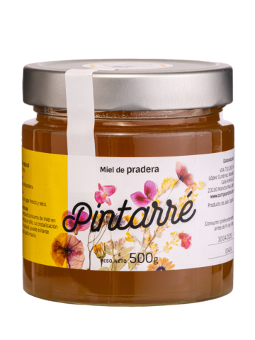 Pintarré Miel Ecológica de Pradera 500 gr. - Oliva Oliva