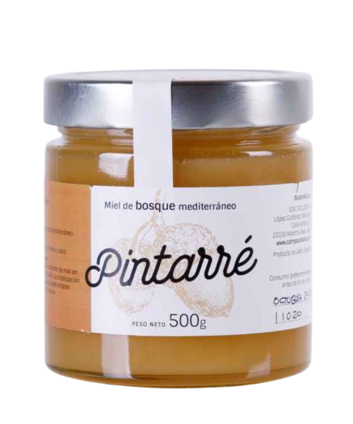 Pintarré Mediterranean Forest Organic Honey 500 gr. - Oliva Oliva