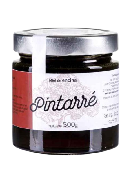 Pintarré Miel Ecológica de Encina 500 gr. - Oliva Oliva
