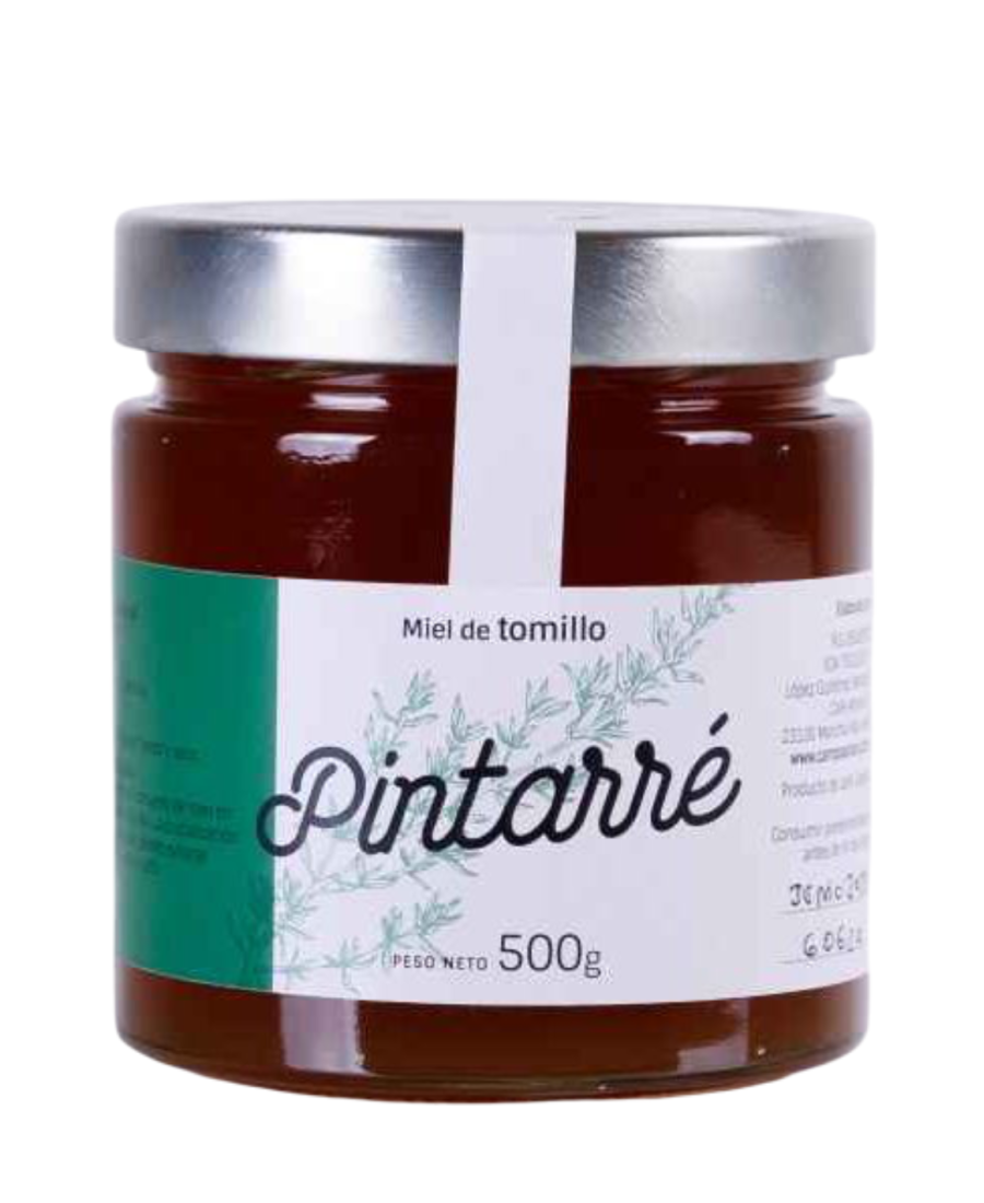 Pintarré Organic Thyme Honey 500 gr. - Oliva Oliva