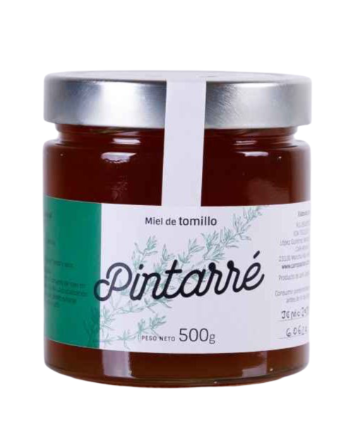 Pintarré Organic Thyme Honey 500 gr. - Oliva Oliva