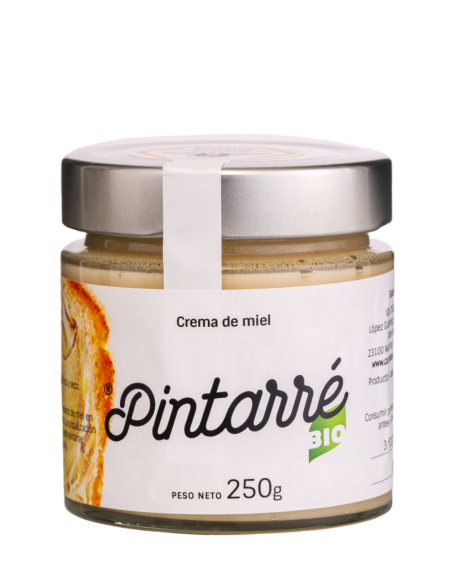 Pintarré Crème au miel BIO 250 gr. - Oliva Oliva