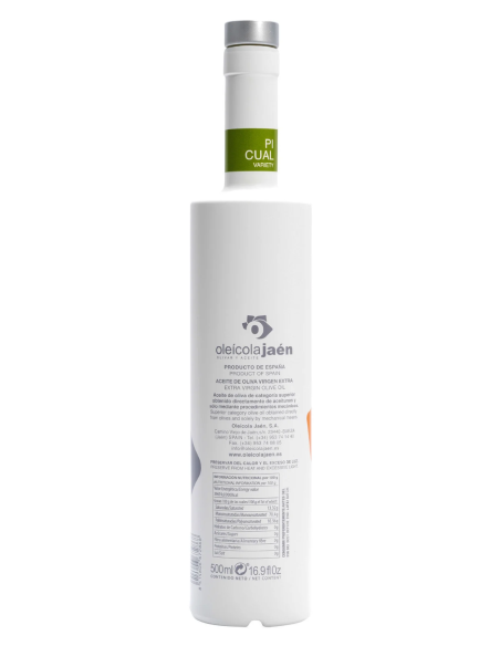 Oleícola Jaén Picual Botella de vidrio 500 ml. - Oliva Oliva