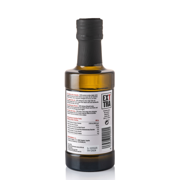 Exttra Huile d'olive fumée Arbequina 250 ml. - Oliva Oliva