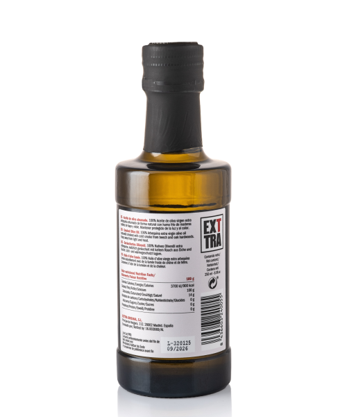 Exttra Geräuchertes Olivenöl Arbequina 250 ml. - Oliva Oliva