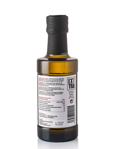 Exttra Huile d'olive fumée Arbequina 250 ml. - Oliva Oliva