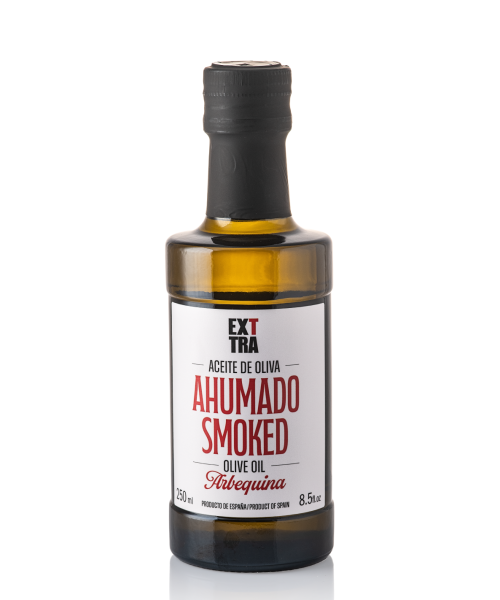 Exttra Geräuchertes Olivenöl Arbequina 250 ml. - Oliva Oliva