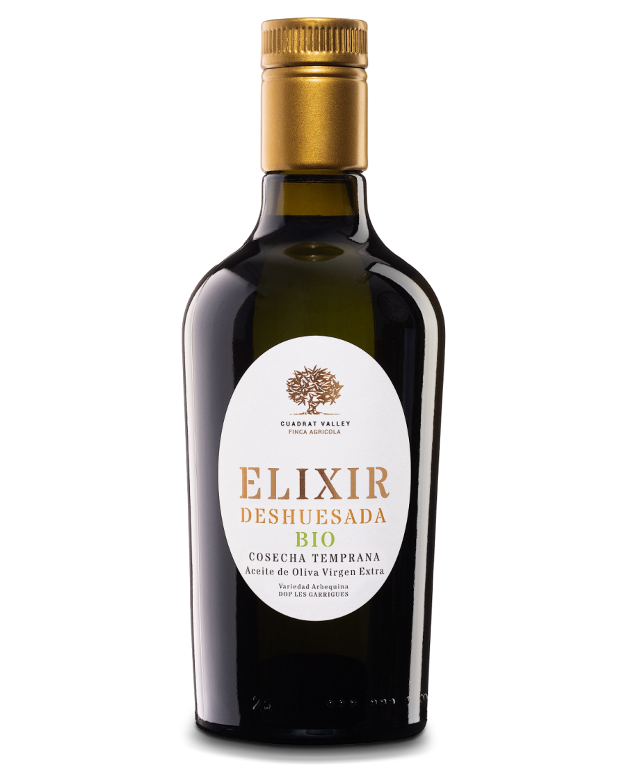 Cuadrat Valley Elixir Pitted BIO Early Harvest 500 ml. - Oliva Oliva