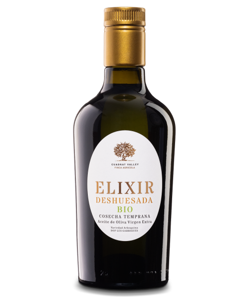 Cuadrat Valley Elixir Pitted BIO Early Harvest 500 ml. - Oliva Oliva