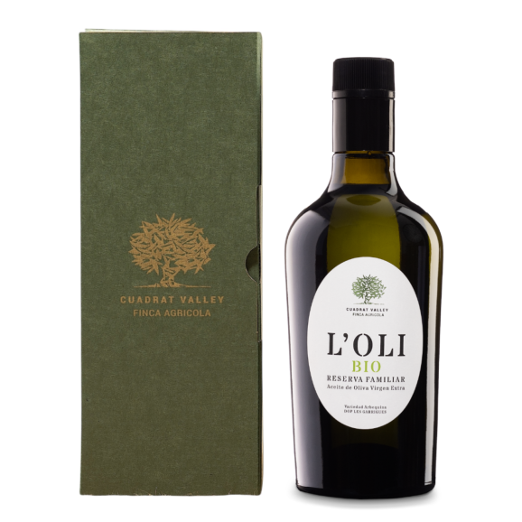 Cuadrat Valley L'Oli BIO Réserve Familiale 500 ml. - Oliva Oliva