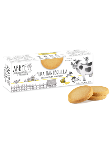 Abbye Biscuits Galletas de Mantequilla Pura 140 gr. - Oliva Oliva