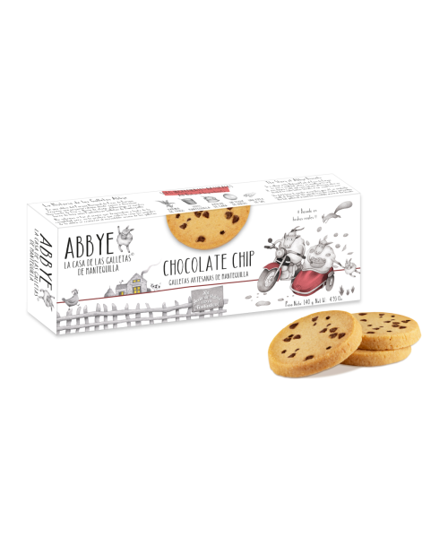 Abbye Biscuits All Butter Biscuits with Chocolate 140 gr. - Oliva Oliva